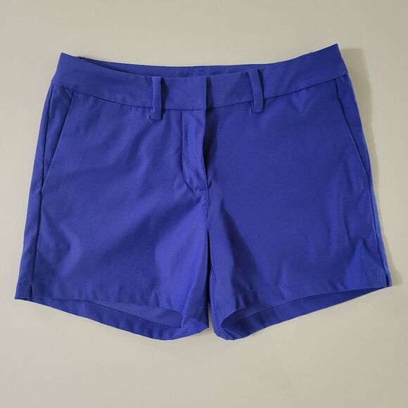 Nike Women's Periwinkle Dri-FIT Golf Shorts - Picture 1 of 14